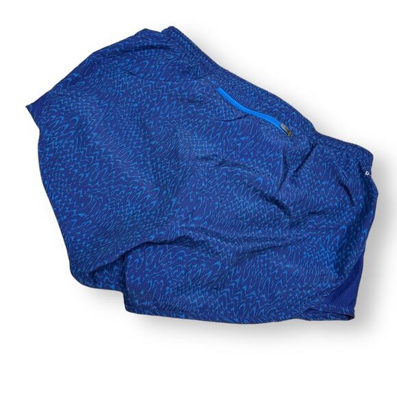 Nike Womens Shorts Sz XS Blue Running Short Athletic Gym‎ Dri-Fit Tempo - Picture 3 of 5